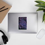 The Midnight Hour Watercolor Bubble-free stickers