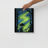 Electrify the Night Watercolor Photo paper poster
