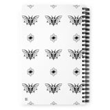 Whispering Wings Bat Spiral notebook - Block