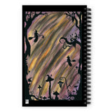 The Transition Hour Watercolor Spiral notebook