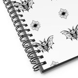Whispering Wings Bat Spiral notebook - Block