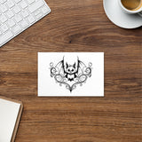 Filigree Cheeky Bat Standard Postcard