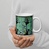 The Potion Hour Watercolor White glossy mug