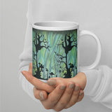 The Potion Hour Watercolor White glossy mug
