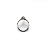 Scottish Highland Tumbled Marble Ring Size 6