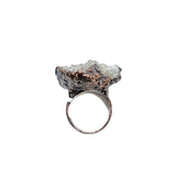 Moroccan Geode Cluster Ring Size 9