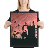 Not1 Framed poster