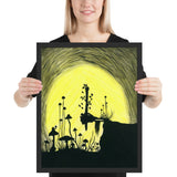 Wands Tarot Framed poster