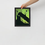 Pentacles Tarot Framed poster
