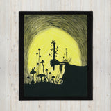 Wands Tarot Throw Blanket