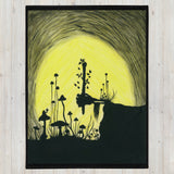 Wands Tarot Throw Blanket