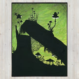 Pentacles Tarot Throw Blanket