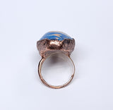 Bowlerite Coffin Ring Size 8