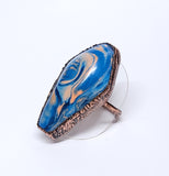 Bowlerite Coffin Ring Size 8