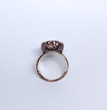 Labradorite Coffin Ring Size 7 1/2