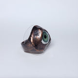 Copper Green Eye Ring Size 10-3/4
