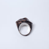 Copper Green Eye Ring Size 10-3/4