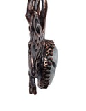 Copper Beetle with Moonstone Pendant
