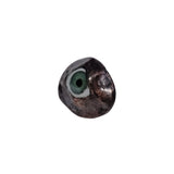 Copper Green Eye Ring Size 7 1/4