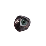 Copper Green Eye Ring Size 7 1/4