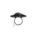 Copper Green Eye Ring Size 8