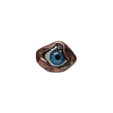 Copper Blue Eye Ring Size 8