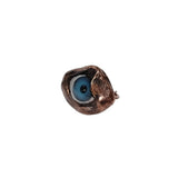Copper Blue Eye Ring Size 8