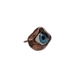 Copper Blue Eye Ring Size 8