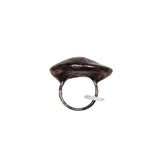 Copper Brown Eye Ring Size 7