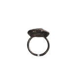 Copper Small Brown Eye Ring Size 9