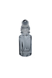 Obsidian Copper Top Aromatherapy Glass Bottle Pendant