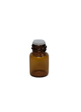 Citrine Point Copper Top Glass Aromatherapy Bottle Pendant