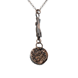 Holding the Moon in My Hand Pendant with Tourmalated Moonstone