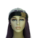 Crochet Skull Beanie - Shades of the Forest