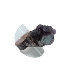 Raw Fluorite Nugget Copper Ring Size 8-1/4
