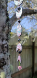 Pink Limeade Moon Phase Suncatcher Wall Hanging