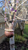 Brewing Amethyst & Peridot Cauldron Suncatcher / Wall Art