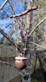 Mystic Brew Cauldron Amethyst Suncatcher / Wall Art