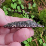 Raw Labradorite with Snakes Copper Pendant