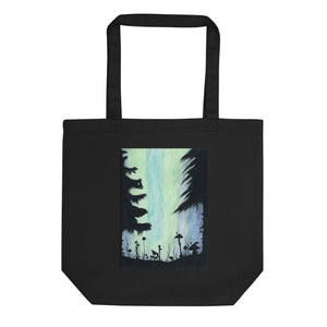 Don't Beam Me Up Watercolor Painting Eco Tote Bag