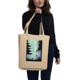 Don't Beam Me Up Watercolor Painting Eco Tote Bag