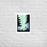 Don't Beam Me Up Watercolor Painting Poster