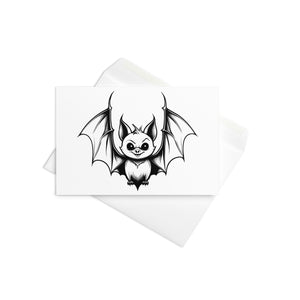 Cheeky Bat Greeting card