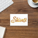 Slainte Water of Life Greeting card