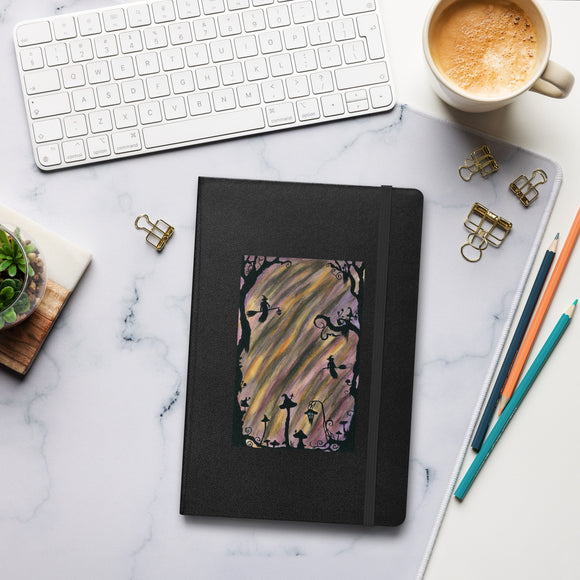 The Transition Hour Watercolor Hardcover bound notebook