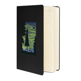 On the Trail watercolor painting Hardcover bound notebook