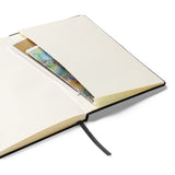 On the Trail watercolor painting Hardcover bound notebook