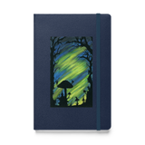 Electrify the Night Watercolor Print Hardcover bound notebook