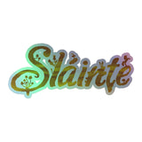 Slainte Water of Life Holographic stickers