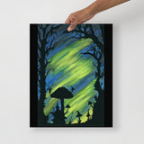 Electrify the Night Watercolor Photo paper poster